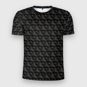Мужская футболка 3D спортивная с принтом ПрикоЛьные квадратики в Петрозаводске, 100% полиэстер с улучшенными характеристиками | приталенный силуэт, круглая горловина, широкие плечи, сужается к линии бедра | квадратики | паттерн | прикольные | разное | тренды