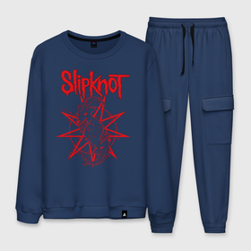Мужской костюм хлопок с принтом Slipknot 