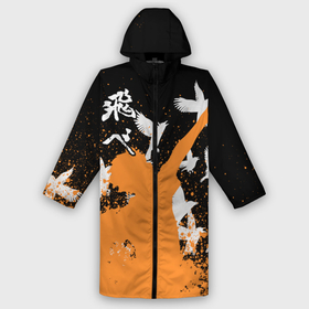 Дождевик унисекс 3D с принтом Волейбол   Вороны в городе Новоалтайск,  |  | anime | haikyu | manga | аниме | волейбол | манга | хината | шоё хината