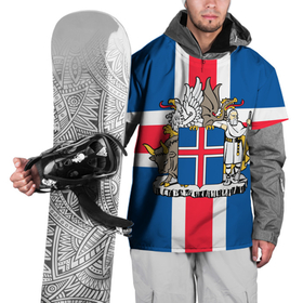 Накидка на куртку 3D с принтом Флаг и Герб Исландии в Екатеринбурге, 100% полиэстер |  | Тематика изображения на принте: бык | герб | грифон | дракон | исландии | исландия | коровы | красный | линии | орел | пастух | синий | флаг