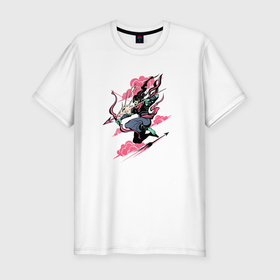 Мужская футболка хлопок Slim с принтом Pink cloud Dead Cells в Новосибирске, 92% хлопок, 8% лайкра | приталенный силуэт, круглый вырез ворота, длина до линии бедра, короткий рукав | cell | cells | dead | dead cells | game | gamer | games | metroidvania | roguelike | игра | игры