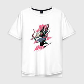 Мужская футболка хлопок Oversize с принтом Pink cloud Dead Cells , 100% хлопок | свободный крой, круглый ворот, “спинка” длиннее передней части | cell | cells | dead | dead cells | game | gamer | games | metroidvania | roguelike | игра | игры