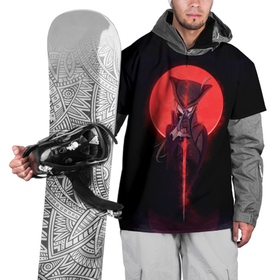 Накидка на куртку 3D с принтом Милаха Мари , 100% полиэстер |  | Тематика изображения на принте: bloodborne | game | games | stranger | бладборн | игра | игры | соулс | странник