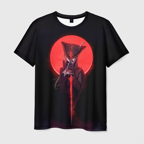 Мужская футболка 3D с принтом Милаха Мари в Тюмени, 100% полиэфир | прямой крой, круглый вырез горловины, длина до линии бедер | bloodborne | game | games | stranger | бладборн | игра | игры | соулс | странник