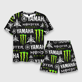 Мужской костюм с шортами 3D YAMAHA X MONSTER SPORT: в Смоленске, | | monster energy | motorcycle | yamaha | yzf r6 | байк | байкер | зеленый | монстер | мотоспорт | мототехника | мотоцикл | мотоциклист | скутер | энергетик. | ямаха