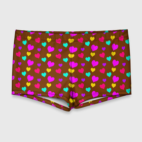 Мужские купальные плавки 3D с принтом сердечки разноцветные , Полиэстер 85%, Спандекс 15% |  | Тематика изображения на принте: hearts | love | бирюзовый | влюбленый | желтый | коричневый | любовь | разноцветные | розовый | сердечко | сердце | шоколад