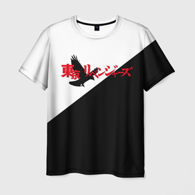 Мужская футболка 3D с принтом Tokyo Revengers | Токийские Мстители | Logo (Z) в Тюмени, 100% полиэфир | прямой крой, круглый вырез горловины, длина до линии бедер | anime | logo | tokyo revengers | аниме | анимэ | лого | логотип | токийские мстители | хинаты