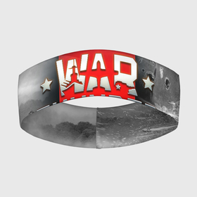 Повязка на голову 3D с принтом WAR THUNDER   ВАР ТАНДЕР ,  |  | game | war thunder | warthunder | world of tanks | wot | вар тандер | война | вот | игры | корабли | мир танков. | онлайн игра | самолеты | танки