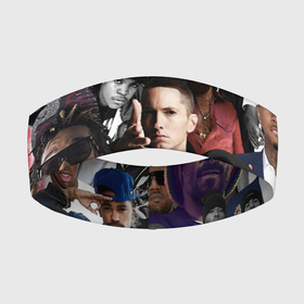 Повязка на голову 3D с принтом Короли Рэпа | KING RAP ,  |  | allpic | music | зарубежный рэп | логотипы реп | музыка | реп | репер | рэп | рэп логотипы | рэпер