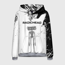 Мужская толстовка 3D с принтом Radiohead | Радиохед (Z) в Тюмени, 100% полиэстер | двухслойный капюшон со шнурком для регулировки, мягкие манжеты на рукавах и по низу толстовки, спереди карман-кенгуру с мягким внутренним слоем. | radiohead | thomas edward yorke | альтернативный рок | арт рок | джонни гринвуд | инди рок | колин гринвуд | том йорк | фил селуэй | эд о’брайен | экспериментальный рок | электронная музыка