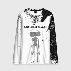Мужской лонгслив 3D с принтом Radiohead | Радиохед (Z) в Белгороде, 100% полиэстер | длинные рукава, круглый вырез горловины, полуприлегающий силуэт | radiohead | thomas edward yorke | альтернативный рок | арт рок | джонни гринвуд | инди рок | колин гринвуд | том йорк | фил селуэй | эд о’брайен | экспериментальный рок | электронная музыка