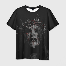 Мужская футболка 3D с принтом Joey Jordison в Курске, 100% полиэфир | прямой крой, круглый вырез горловины, длина до линии бедер | alternative | metall | music | rock | slipknot | slipnot | альтернатива | металл | музыка | рок | слипкнот | слипнот