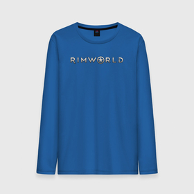 Мужской лонгслив хлопок с принтом RimWorld logo в Белгороде, 100% хлопок |  | Тематика изображения на принте: rimworld | игра | компьютерная игра | научно фантастическая | римворлд