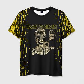 Мужская футболка 3D с принтом IRON MAIDEN | АЙРОН МЕЙДЕН (Z) , 100% полиэфир | прямой крой, круглый вырез горловины, длина до линии бедер | dave | iron maiden | murray | music | percy harris | rock | адриан смит | айрон мэйден | брюс дикинсон | дэйв мюррей | железная дева | музик | нико макбрэйн | рок | стив харрис | ужасы | хеви метал | яник герс