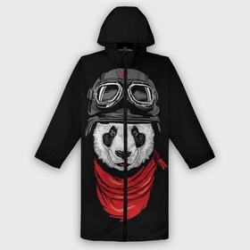 Дождевик унисекс 3D с принтом Панда Танкист в городе Новоалтайск,  |  | animal | funny | panda | военный | животные | звери | милые | очки | панда | прикол | хипстер