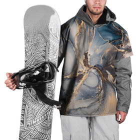 Накидка на куртку 3D с принтом Fluid art ink mix в Белгороде, 100% полиэстер |  | Тематика изображения на принте: fluid art | абстракция | линии | смешение красок | чернила