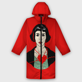 Дождевик унисекс 3D с принтом Амели   Amelie в городе Новоалтайск,  |  | amelie | amelie poulain | audrey tautou | амели | амели пулен | амели фильм | кино | одри тоту | фильм амели | франция