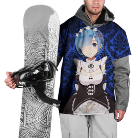 Накидка на куртку 3D с принтом Rem&Ram в Кировске, 100% полиэстер |  | Тематика изображения на принте: anime | ram | re | re zero | rem | аниме | жизнь с нуля | рам | ре зеро | рем
