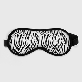 Маска для сна 3D с принтом Черно-белая зебра в Курске, внешний слой — 100% полиэфир, внутренний слой — 100% хлопок, между ними — поролон |  | Тематика изображения на принте: зебра | модный | молодежный | популярный | современный | тигровый | тренд | черно белый