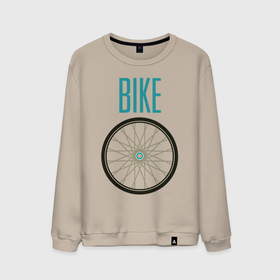 Мужской свитшот хлопок с принтом Велосипед, колесо в Белгороде, 100% хлопок |  | bike | байк | вело | велобайк | велосипед | велосипедные | велоспорт | для велосипеда | колесо | спорт