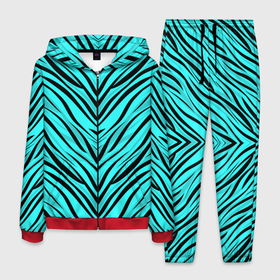 Мужской костюм 3D с принтом Абстратный полосатый узор  в Екатеринбурге, 100% полиэстер | Манжеты и пояс оформлены тканевой резинкой, двухслойный капюшон со шнурком для регулировки, карманы спереди | абстрактный | в полоску | зебра | летний | полосатый | современный | тигровый