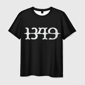 Мужская футболка 3D с принтом 1349 (группа) в Тюмени, 100% полиэфир | прямой крой, круглый вырез горловины, длина до линии бедер | 1349 | band | metal | rock | группа | метал | рок