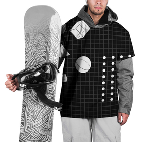 Накидка на куртку 3D с принтом Черно-белые фигуры 3D в Курске, 100% полиэстер |  | Тематика изображения на принте: геометрический | красочный | мода.3d | стиль | структура | текстура | ткань | узор | фон | цвет