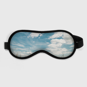 Маска для сна 3D с принтом Небушко и полюшко в Петрозаводске, внешний слой — 100% полиэфир, внутренний слой — 100% хлопок, между ними — поролон |  | Тематика изображения на принте: небо | облака | пейзаж | поле | русский | славянский | фотопринт