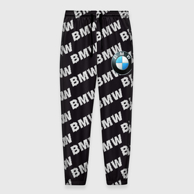 Мужские брюки 3D с принтом BMW в Екатеринбурге, 100% полиэстер | манжеты по низу, эластичный пояс регулируется шнурком, по бокам два кармана без застежек, внутренняя часть кармана из мелкой сетки | amg | benz | bmw | logo amg | logo bmw | mercedes | mercedes amg | mercedes benz | бмв | лого бмв | логотип амг | логотип бмв | логотип мерседес | машина | машина бмв | мерседес | мерседес амг | мерседес бенз | мерсэдэс | месед