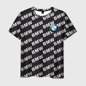 Мужская футболка 3D с принтом BMW в Екатеринбурге, 100% полиэфир | прямой крой, круглый вырез горловины, длина до линии бедер | amg | benz | bmw | logo amg | logo bmw | mercedes | mercedes amg | mercedes benz | бмв | лого бмв | логотип амг | логотип бмв | логотип мерседес | машина | машина бмв | мерседес | мерседес амг | мерседес бенз | мерсэдэс | месед
