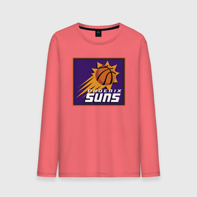 Мужской лонгслив хлопок с принтом Phoenix Suns в Тюмени, 100% хлопок |  | basketball | mvp | nba | phoenix | sport | streetball | suns | аризона | баскетбол | игра | крис пол | мяч | нба | санс | спорт | стритбол | тренер | финикс | чемпион