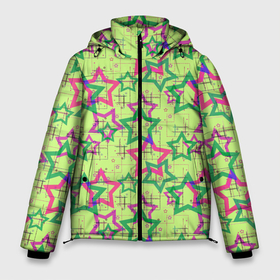 Мужская зимняя куртка 3D с принтом Зеленый узор Звезды в Новосибирске, верх — 100% полиэстер; подкладка — 100% полиэстер; утеплитель — 100% полиэстер | длина ниже бедра, свободный силуэт Оверсайз. Есть воротник-стойка, отстегивающийся капюшон и ветрозащитная планка. 

Боковые карманы с листочкой на кнопках и внутренний карман на молнии. | дере


рустик | деревенский | коричневый | лоскутный | лоскуты | народный | национальный | пестрый | полосатый | популярный | пэчворк | цветочный | этнический