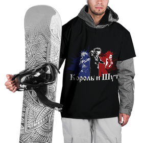 Накидка на куртку 3D с принтом Горшнёв в Курске, 100% полиэстер |  | alternative | metall | music | rock | альтернатива | горшок | киш | король и шут | металл | михаил горшенёв | музыка | рок
