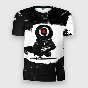 Мужская футболка 3D спортивная с принтом Ghost of Tsushim | Призрак Цусимы (Z) в Санкт-Петербурге, 100% полиэстер с улучшенными характеристиками | приталенный силуэт, круглая горловина, широкие плечи, сужается к линии бедра | Тематика изображения на принте: game | ghost of tsushim | jin sakai | ninja | samurai | the ghost of tsushimпризрак цусимы | буке | вакидзаси | воин | вояк | дайсё | дзин сакай | иайто | игра | катана | кодати | мононофу | мститель | мушя | ниндзя | нодати | одати