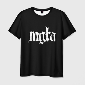 Мужская футболка 3D с принтом mgla , 100% полиэфир | прямой крой, круглый вырез горловины, длина до линии бедер | black metal | bm | mgla | rock | блэк метал | группа | мгла | метал | рок