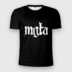 Мужская футболка 3D спортивная с принтом mgla , 100% полиэстер с улучшенными характеристиками | приталенный силуэт, круглая горловина, широкие плечи, сужается к линии бедра | Тематика изображения на принте: black metal | bm | mgla | rock | блэк метал | группа | мгла | метал | рок