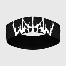 Повязка на голову 3D с принтом Watain в Екатеринбурге,  |  | black metal | rock | watain | блэк метал | ватайн | группы | метал | рок