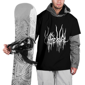 Накидка на куртку 3D с принтом Urgehal , 100% полиэстер |  | black metal | rock | urgheal | блэк метал | группы | метал | рок | ургеал