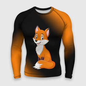 Мужской рашгард 3D с принтом Лисичка  Градиент ,  |  | Тематика изображения на принте: fox | foxy | градиент | животные | лиенок | лис | лиса | лисами | лисий | лисичка | лисичкой | лисой | лисы | милая | милота | милые | рыжая | рыжие