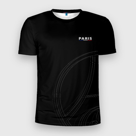 Мужская футболка 3D спортивная с принтом PSG | Core Big Logo Black (New 2022/23) в Новосибирске, 100% полиэстер с улучшенными характеристиками | приталенный силуэт, круглая горловина, широкие плечи, сужается к линии бедра | 0x000000123 | messi | neymar | paris saint germain | psg | месси | нейимар | псж