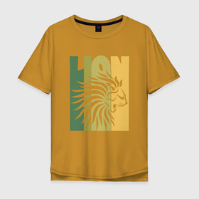Мужская футболка хлопок Oversize с принтом Jamaica Lion , 100% хлопок | свободный крой, круглый ворот, “спинка” длиннее передней части | Тематика изображения на принте: animal | cat | jamaica | lion | африка | животные | зверь | кот | кошка | лев | львенок | львица | тигр | хищник | царь | ямайка