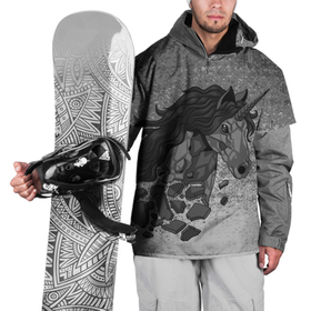 Накидка на куртку 3D с принтом Пегас в Тюмени, 100% полиэстер |  | Тематика изображения на принте: арт | графика | единорог | животные | звери | пегас | фэнтази