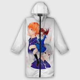 Дождевик унисекс 3D с принтом Корзинка фруктов в городе Новоалтайск,  |  | fruits basket | kyou souma | tooru honda | yuki souma | аниме корзинка фруктов | кё сома | корзинка фруктов | корзинка фруктов аниме | тору хонда | фруктовая корзина | юки сома