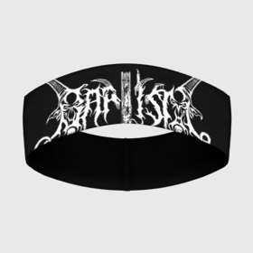 Повязка на голову 3D с принтом Baptism в Кировске,  |  | baptism | black metal | metal | rock | баптизм | группа | метал | рок | роцк | хорна