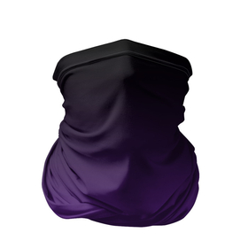 Бандана-труба 3D с принтом Ночной градиент | Фиолетовый в Екатеринбурге, 100% полиэстер, ткань с особыми свойствами — Activecool | плотность 150‒180 г/м2; хорошо тянется, но сохраняет форму | градиент | ночной | ночь | перелив | переход | сумерки | темный | феолетовый | фиолетовый | цвета | черный