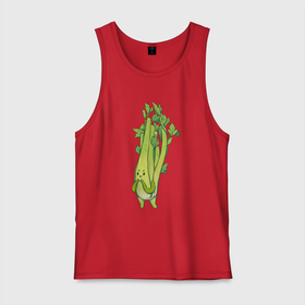 Мужская майка хлопок с принтом Сельдерей , 100% хлопок |  | Тематика изображения на принте: арт | зелень | мило | милота | овощ | овощи | рисунок | свежие овощи | свежий овощ | свежий продукт | сельдерей