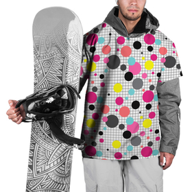 Накидка на куртку 3D с принтом Горох разноцветный. в Белгороде, 100% полиэстер |  | абстрактный | в горошек | горох | детский | клетчатый | разноцветный горох | современный | узор в клетку