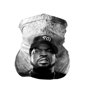 Бандана-труба 3D с принтом Ice Cube | Айс Куб (Z) в Екатеринбурге, 100% полиэстер, ткань с особыми свойствами — Activecool | плотность 150‒180 г/м2; хорошо тянется, но сохраняет форму | ice cube | oshea jackson | rap | айс куб | айс кьюб | реп | репер | рэпер | хип хоп
