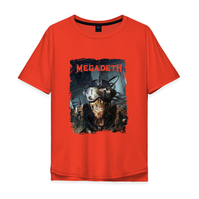 Мужская футболка хлопок Oversize с принтом Megadeth | Poster (Z) в Белгороде, 100% хлопок | свободный крой, круглый ворот, “спинка” длиннее передней части | dave mustaine | megadeth | music | rock | дирк вербурен | дэвид эллефсон | дэйв мастейн | кико лоурейро | мегадеф | мегадэф | музыка | рок | трэш метал | хард рок | хеви метал