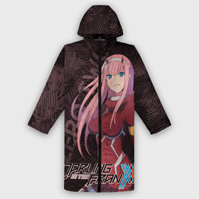 Дождевик унисекс 3D с принтом Zero Two Любимый во Франксе в городе Новоалтайск,  |  | darling | darling in the franxx | zero two | вайфу | зеро ту | код 002 | любимый во франксе | франкс